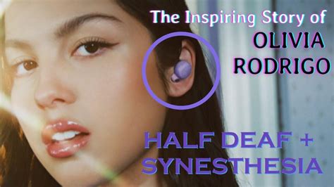 olivia rodrigo half deaf